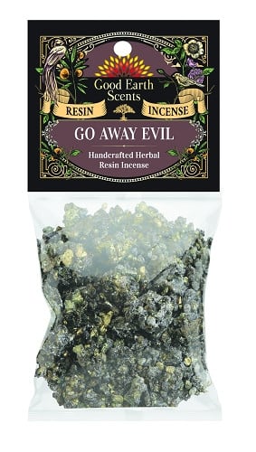 Soul Sticks Go Away Evil Resin Incense - Raven's Cauldron