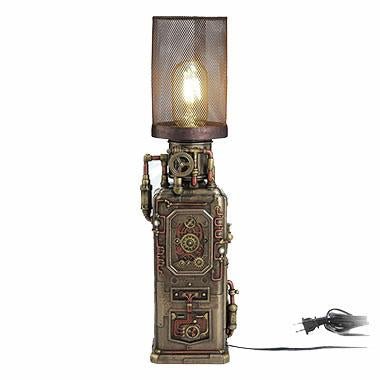 Steampunk Dispenser Tower Lamp - Raven's Cauldron