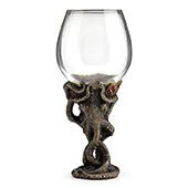 Steampunk Octopus Tentacle Wine Glass - Raven's Cauldron