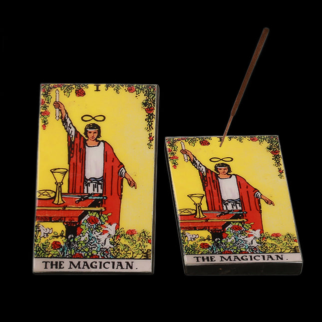 Tarot Card Incense Burner - Raven's Cauldron