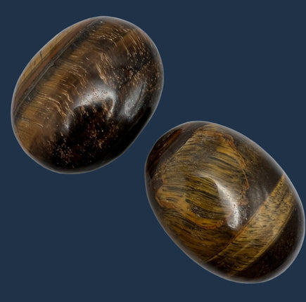 TIgerseye Palm Stone - Raven's Cauldron