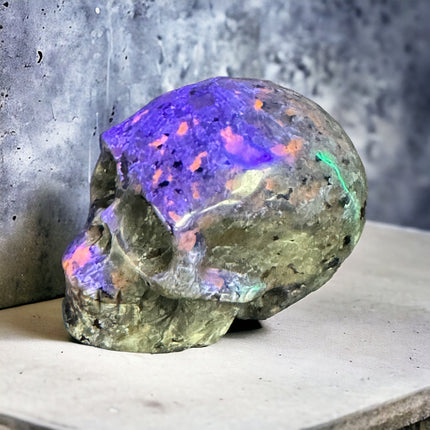 Yooperlite Skull - 1.5 Inches Tall - Raven's Cauldron