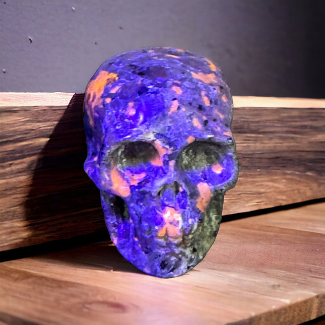 Yooperlite Skull - 1.5 Inches Tall - Raven's Cauldron