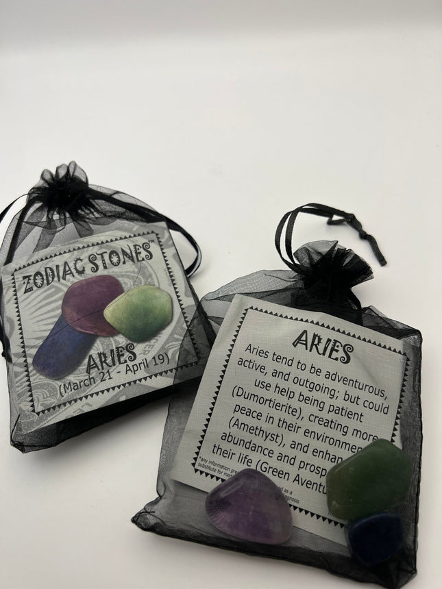 Zodiac Stones Bag - Raven's Cauldron