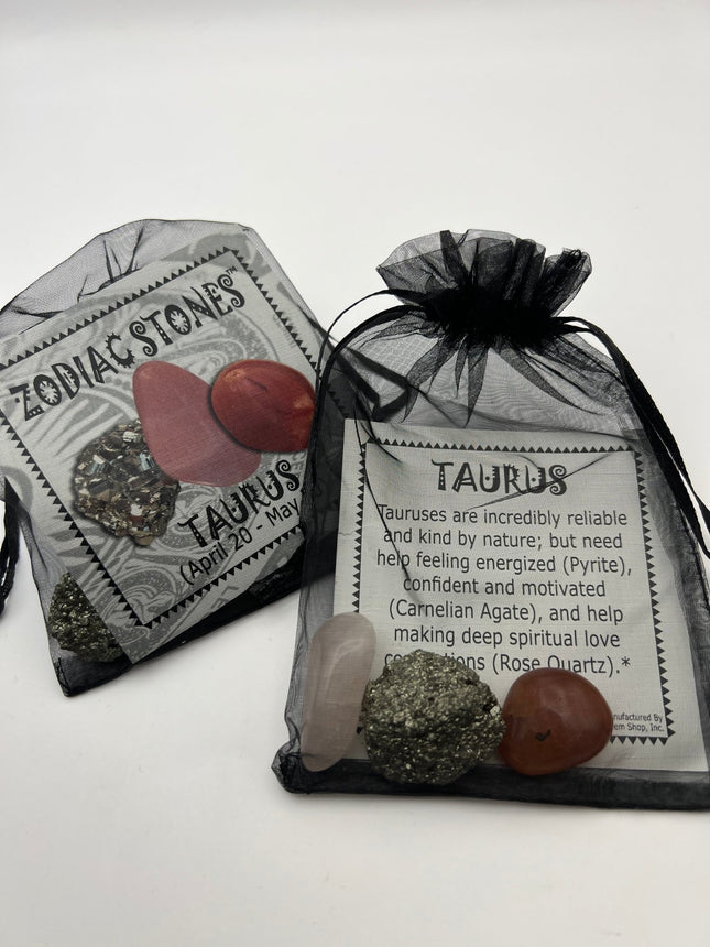 Zodiac Stones Bag - Raven's Cauldron